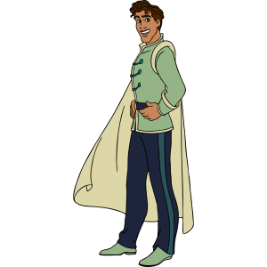 Princess and the Frog Prince Naveen Vector 3