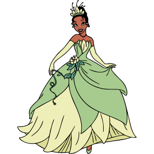 The Princess and the Frog Tiana Vector 7