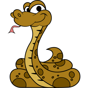 The Princess and the Frog Snake Vector