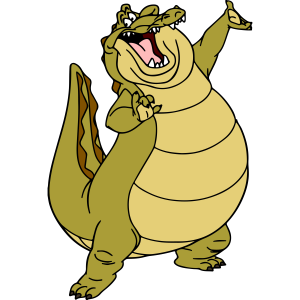 The Princess and the Frog Louis Happy Vector