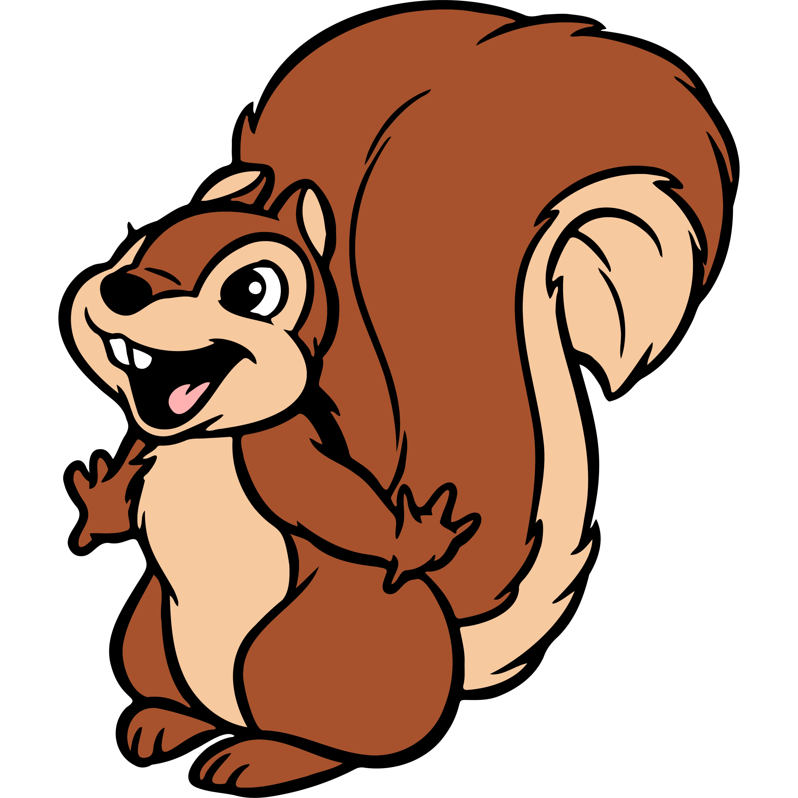Snow White Generic Squirrel Happy Vector Snow White Generic Squirrel Happy Vector