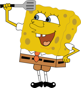Sponge Bob SquarePants Happy Vector