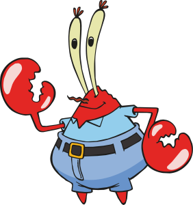 Sponge Bob Mr. Krabs Vector 2