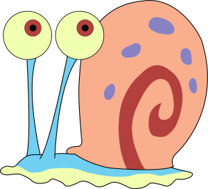 Sponge Bob Sea Snail Vector 2