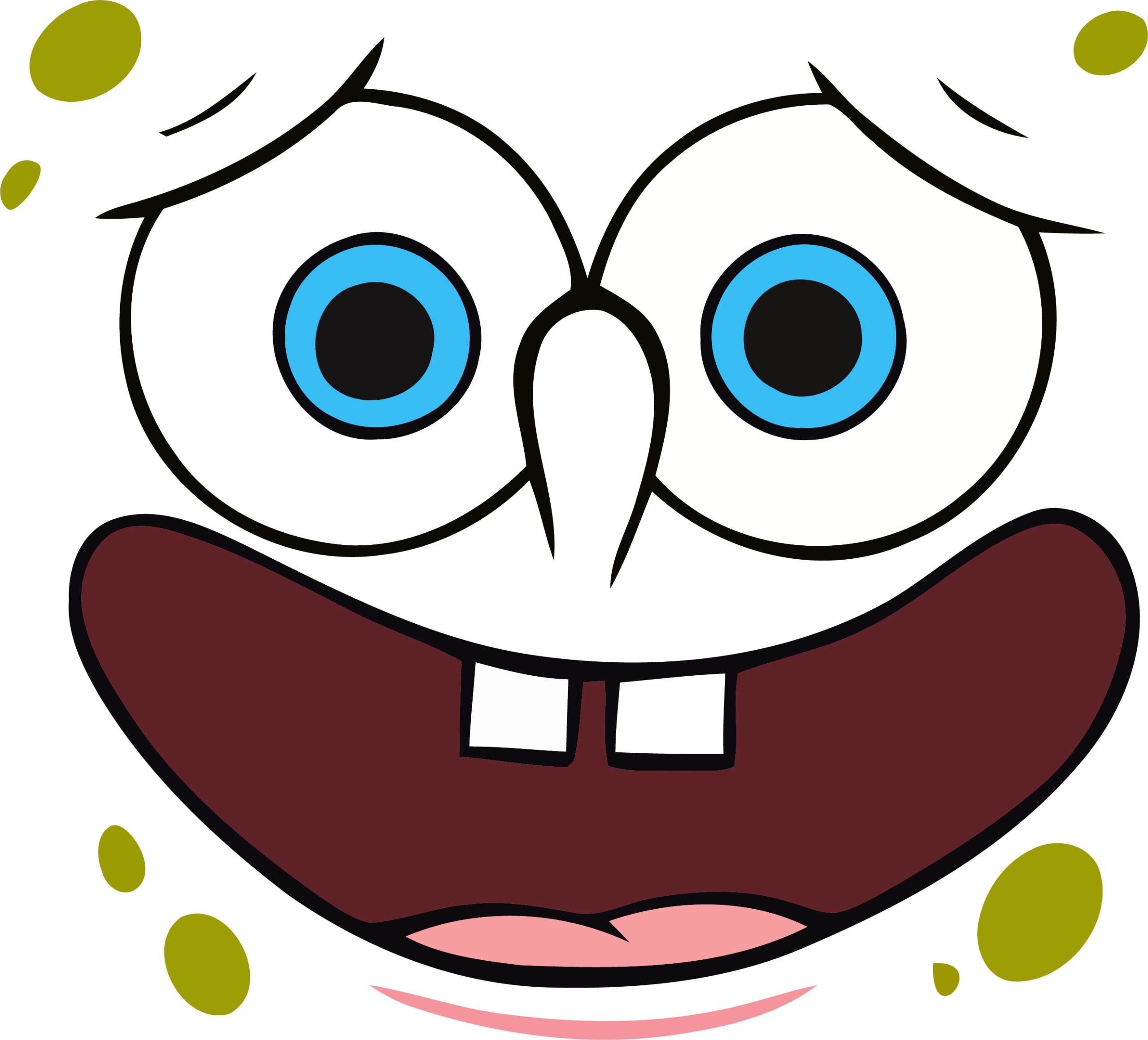 SpongeBob Squarepants Smile Vector SpongeBob Squarepants Smile Vector