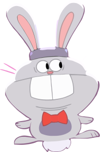 Storybots goofy rabbit Logo