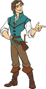 The Princess and the Frog Flynn Rider Boy Logo