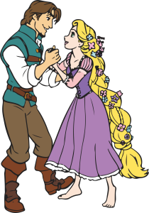 The Princess and the Frog Rapunzel Flynn Logo