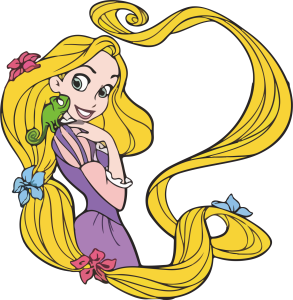 The Princess and the Frog Rapunzel Logo 2