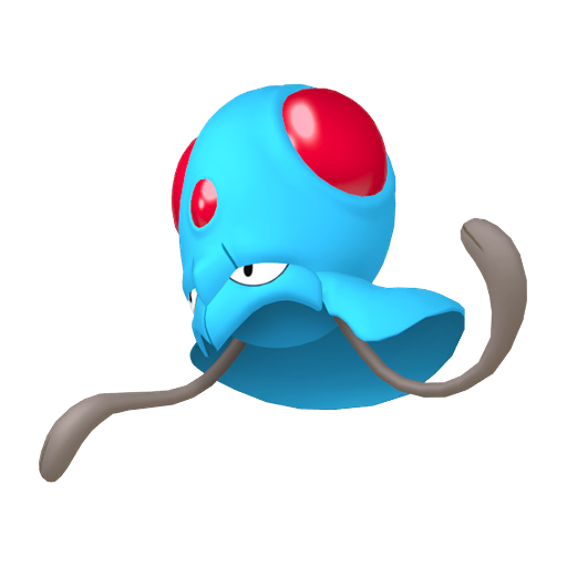 Pokemon Tentacool Vector Pokemon Tentacool Vector
