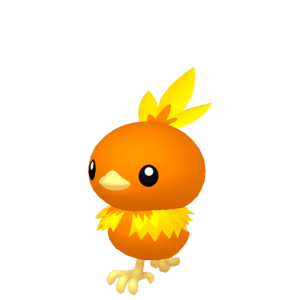 Pokemon Torchic Vector