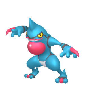 Pokemon Toxicroak Vector