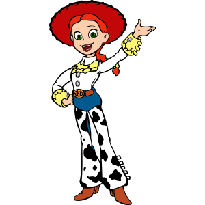 Toy Story Cowgirl Vector 2