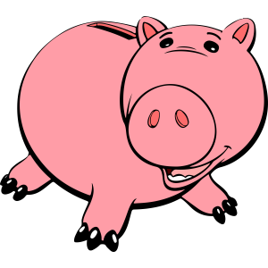 Toy Story Piggy Bank Vector 2