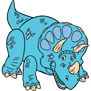 Toy Story Triceratops Vector