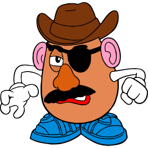 Toy Story Mr. Potato Vector
