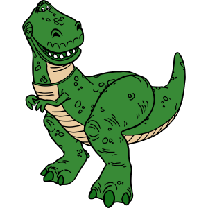 Toy Story Rex Vector