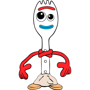 Toy Story Forky Vector 3