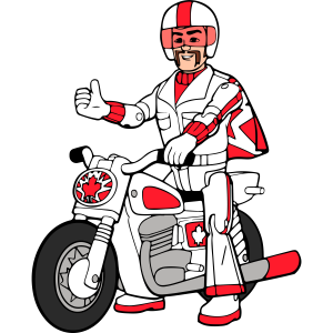 Toy Story Duke Caboom Vector