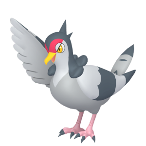 Pokemon Tranquill Vector