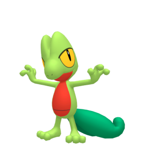 Pokemon Treecko Vector