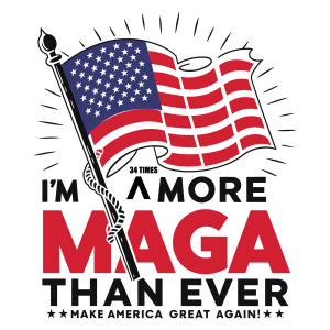 I m a More Maga Than Ever Logo Template 2