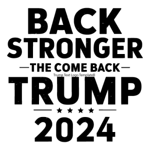 Trump Text Logo Template 2