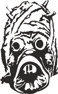 Starwars Tusken Raider Logo Vector
