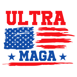 Ultra Maga Logo Template