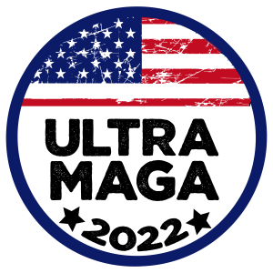 Ultra Maga Black Logo Template 3