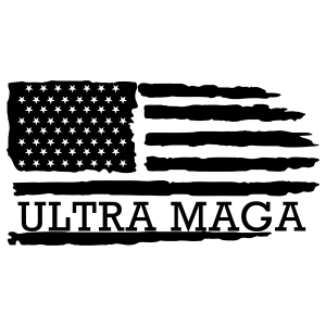 Ultra Maga Logo Template 5
