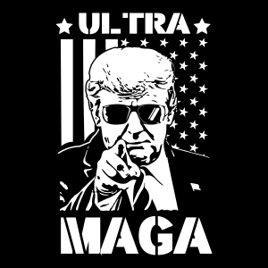 Ultra Maga Logo Template 9