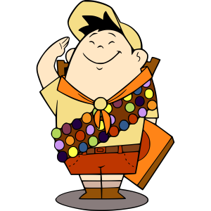 Up Movie Russel Vector 5