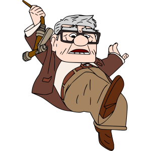 Up Movie carl Vector