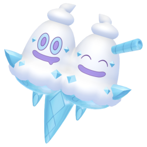 Pokemon Vanilluxe Vector