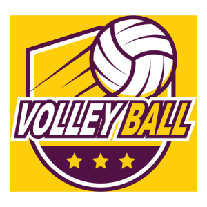 Volleyball Logo PNG SVG Vector