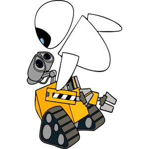 WALL-E And EVE Love Template 2