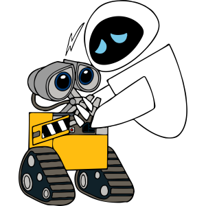 WALL-E And EVE Crying Template