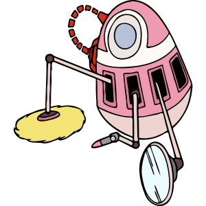 Wall-E PR-T Robotic Hairdresser Vector 2