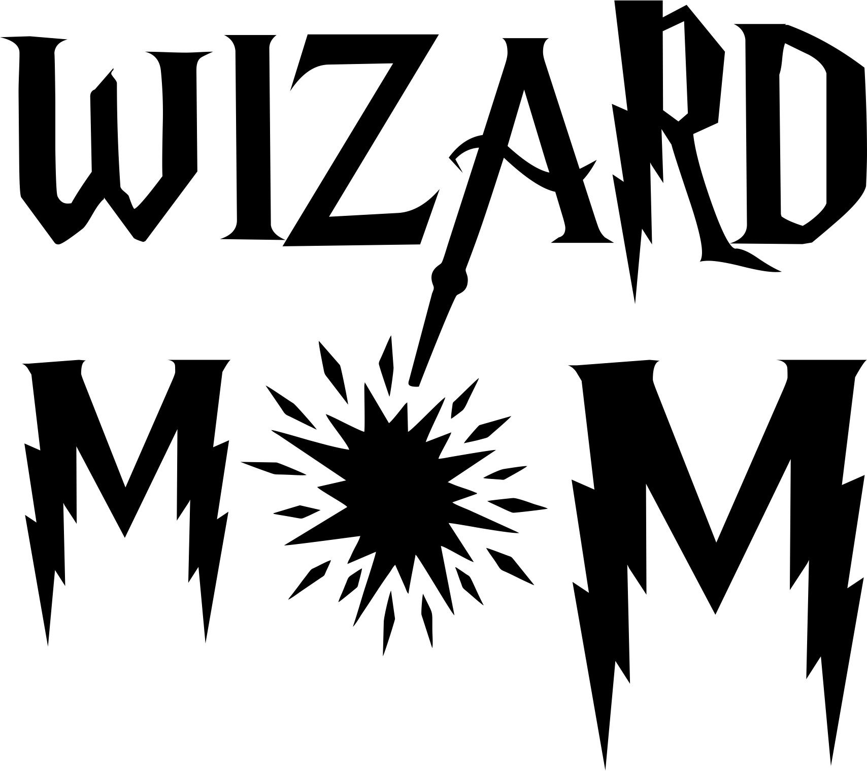 Harry Potter Wizard Mom Template Harry Potter Wizard Mom Template