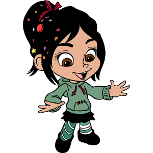 Wreck it Ralph Vanellope von Schweetz Vector