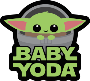 Starwars Baby Yoda Vector 33