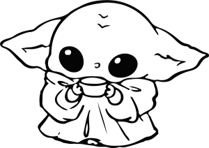 Starwars Baby Yoda Vector 21