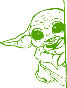 Starwars Baby Yoda Vector 25