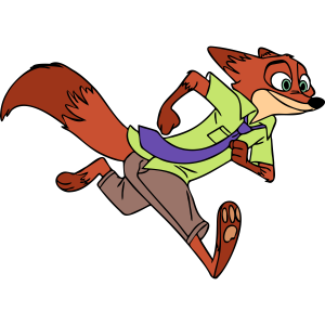 Zootopia Nick Wilde Vector