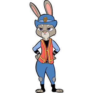 Zootopia Judy Hopps Vector 2