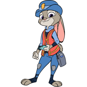 Zootopia Judy Hopps Vector 3