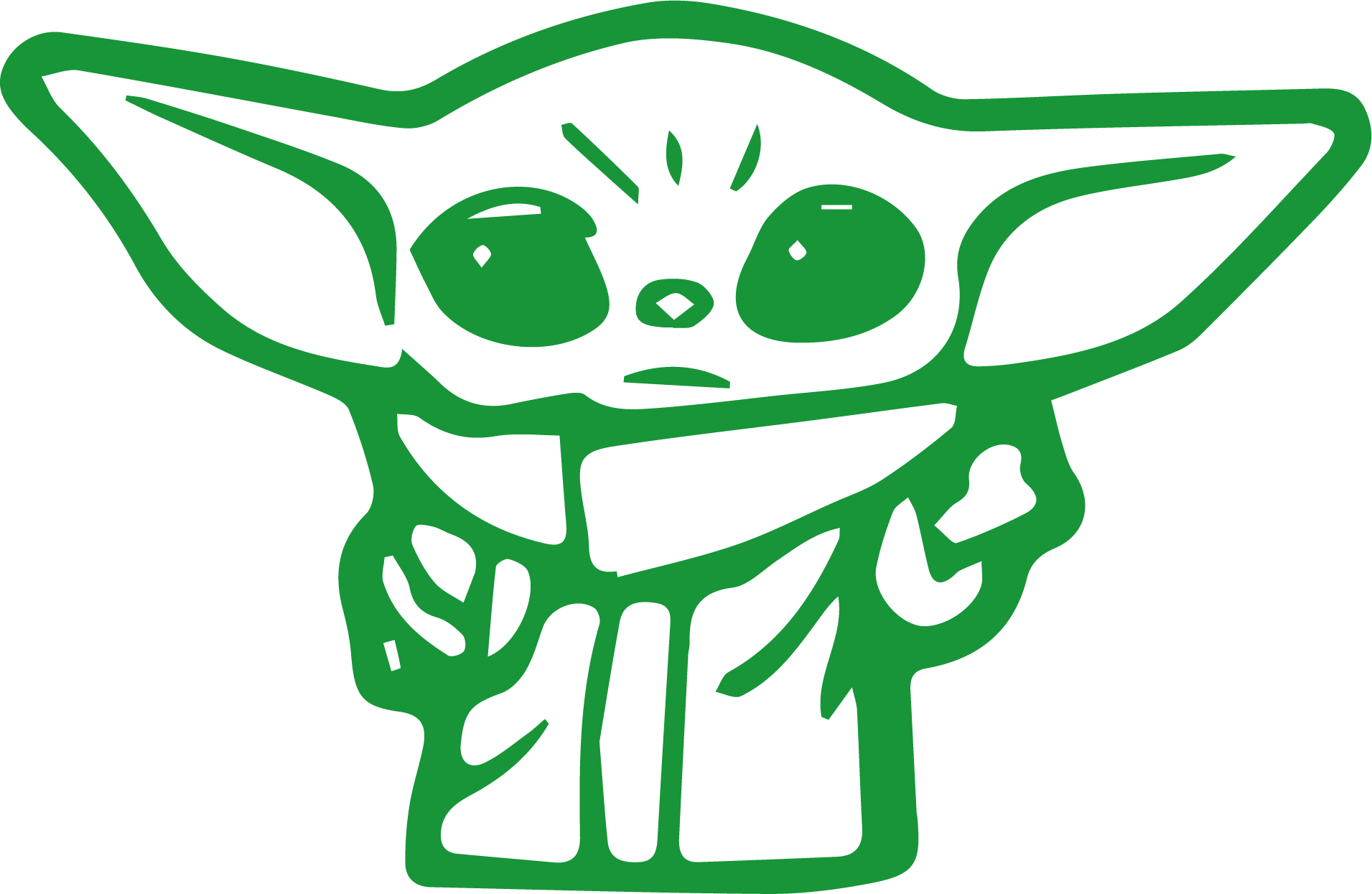 Starwar Baby Yoda Vector 6 Starwar Baby Yoda Vector 6
