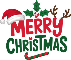 Merry Christmas Logo Template 2