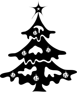 Christmas Tree Logo Template 3